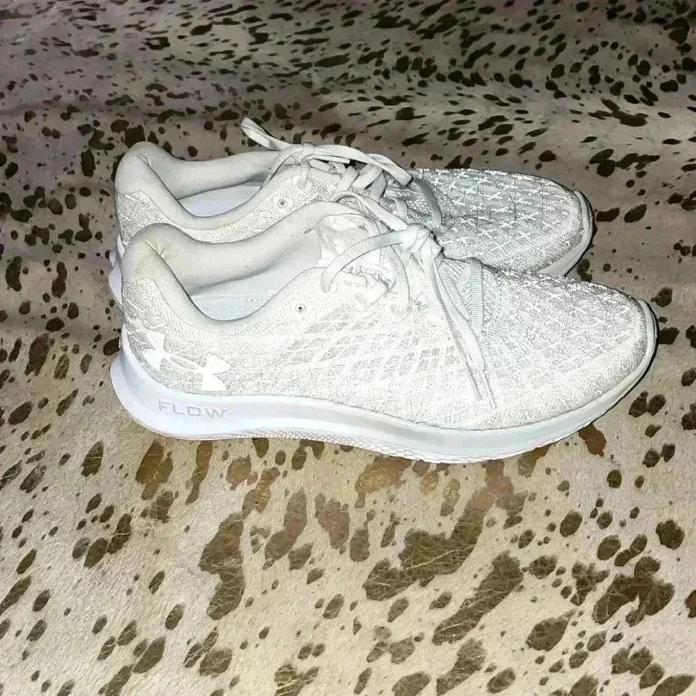 Under Armour White Athletic Shoes